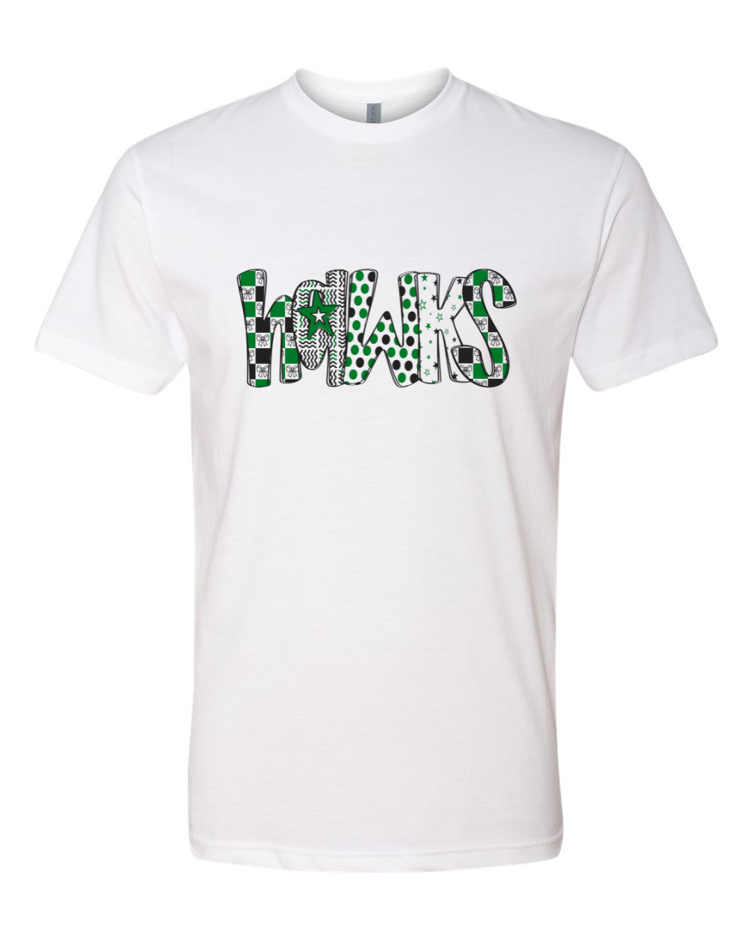 Adult-NL-Hawks Checkered Preppy Print